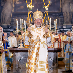 byzantinisches Pontifikalamt Stephansdom
